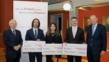 Verleihung Vernon Smith Prize in Vaduz