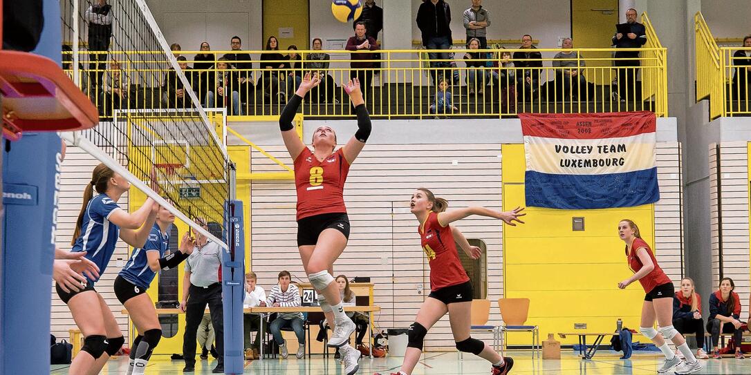 Volleyball: Liechtenstein - Luxemburg Volleyball: Liechtenstein - Luxemburg