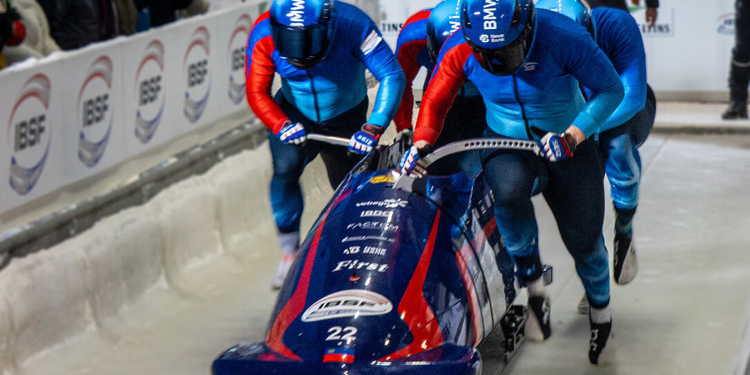 Am kommenden Wochenende steht das Bob-Team in St. Moritz im Einsatz.