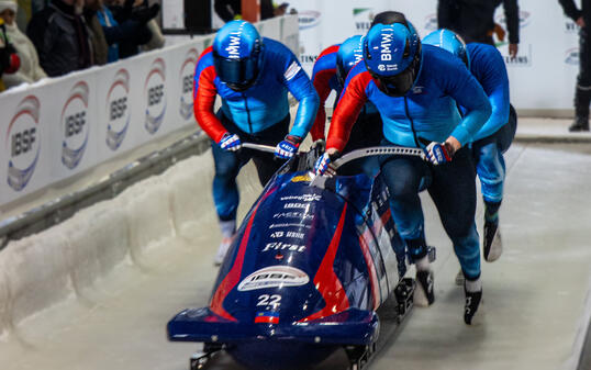 Am kommenden Wochenende steht das Bob-Team in St. Moritz im Einsatz.