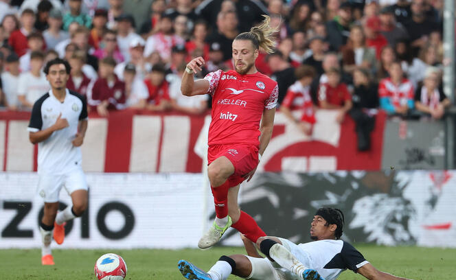 Der Neue: Brian Beyer, hier noch im Dress des FC Winterthur, sollte heute bereits einsatzf&auml;hig sein.