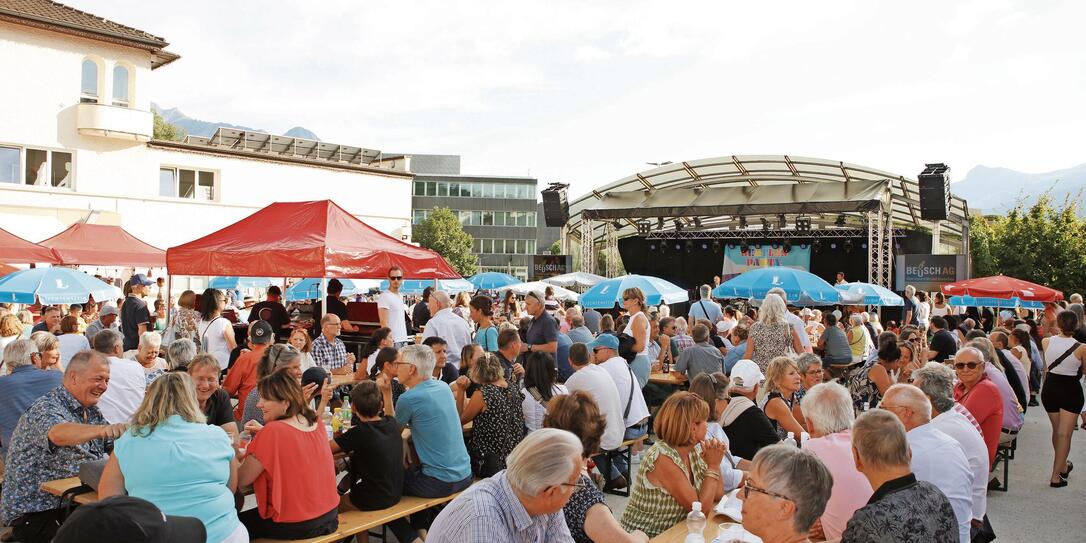 1. Vaduzer Beatles-Party, Vaduz, Band Liverpuddlians,