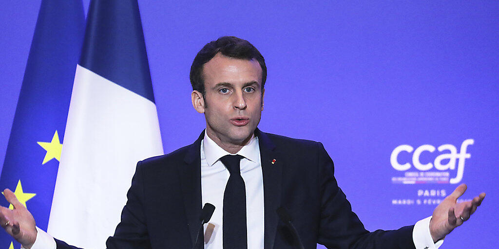 Er erntet für seine Idee eines nationalen Gedenktags für Armenien grosse Kritik von der Türkei: der französische Präsident Emmanuel Macron.