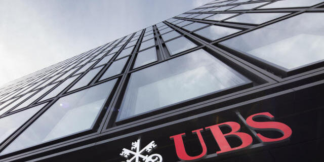 Logo der UBS in Zürich (Archiv)