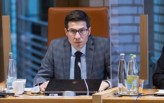 Liechtensteiner Landtag in Vaduz