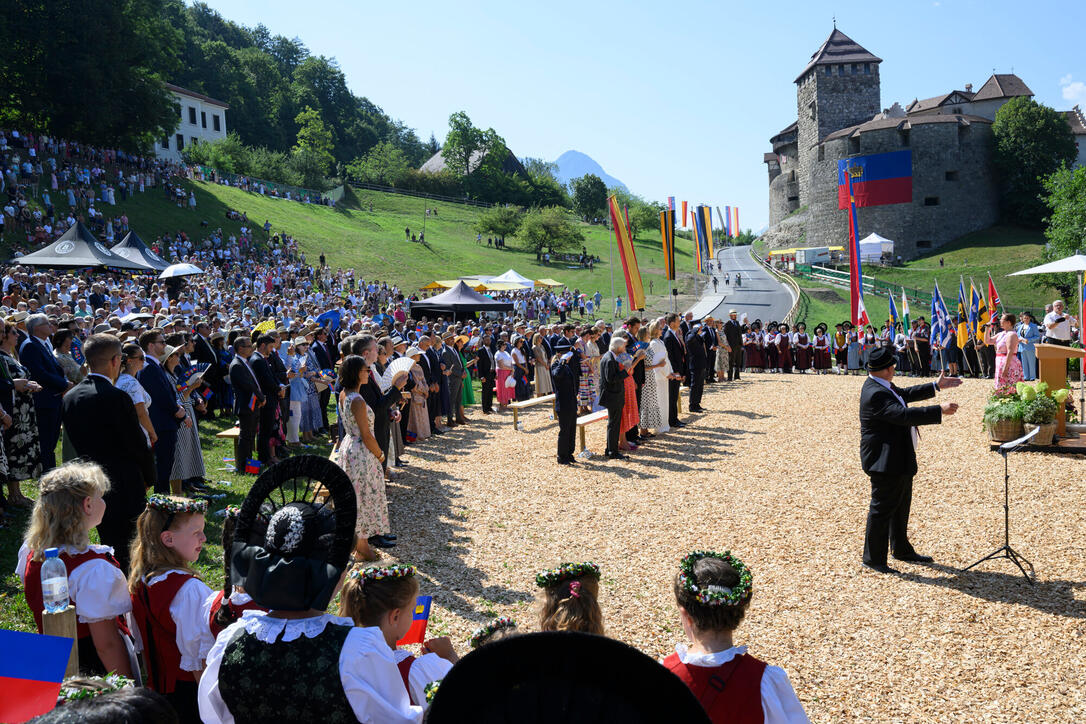 Staatsfeiertag 2026: Staatsakt auf der Schlosswiese (15.08.2026)