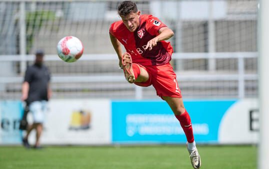 Neuzugang Jenthe Mertens im heutigen Testspiel.