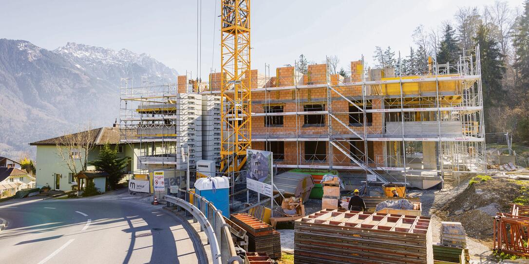Baustelle MFH Kuppa in Schellenberg Baustelle MFH Kuppa in Schellenberg