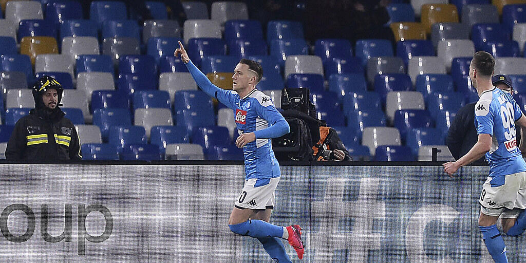 Piotr Zielinski schoss Napoli gegen Leader Juventus Turin auf die Siegesstrasse