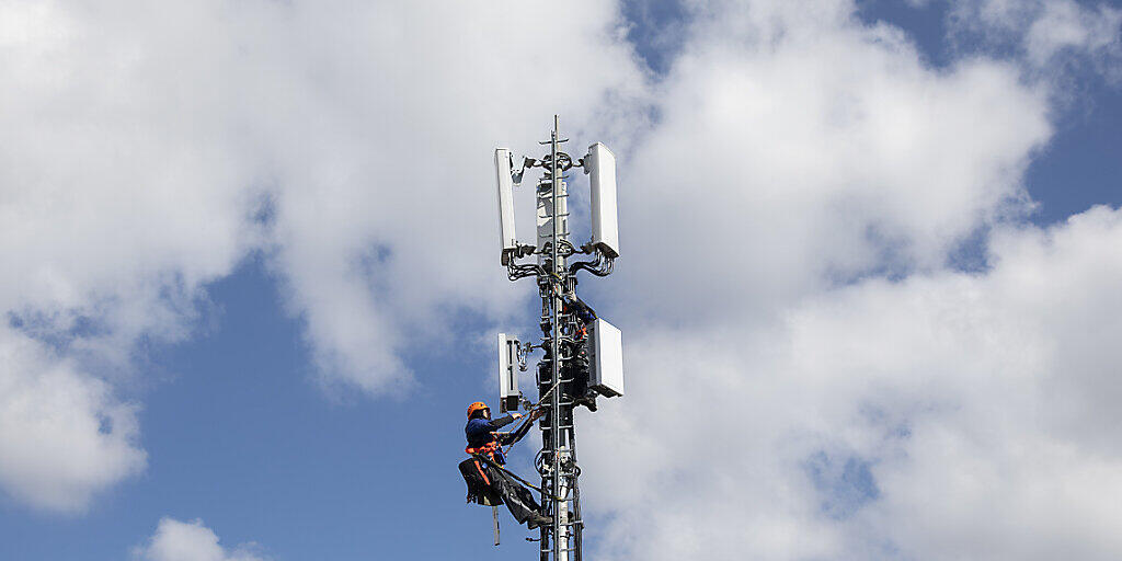 Der Aufbau der 5G-Netze hilft dem schwedischen Unternehmen. (Archivbild)