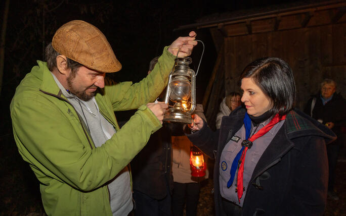 Friedenslicht 2025 in Liechtenstein (17.12.2025)