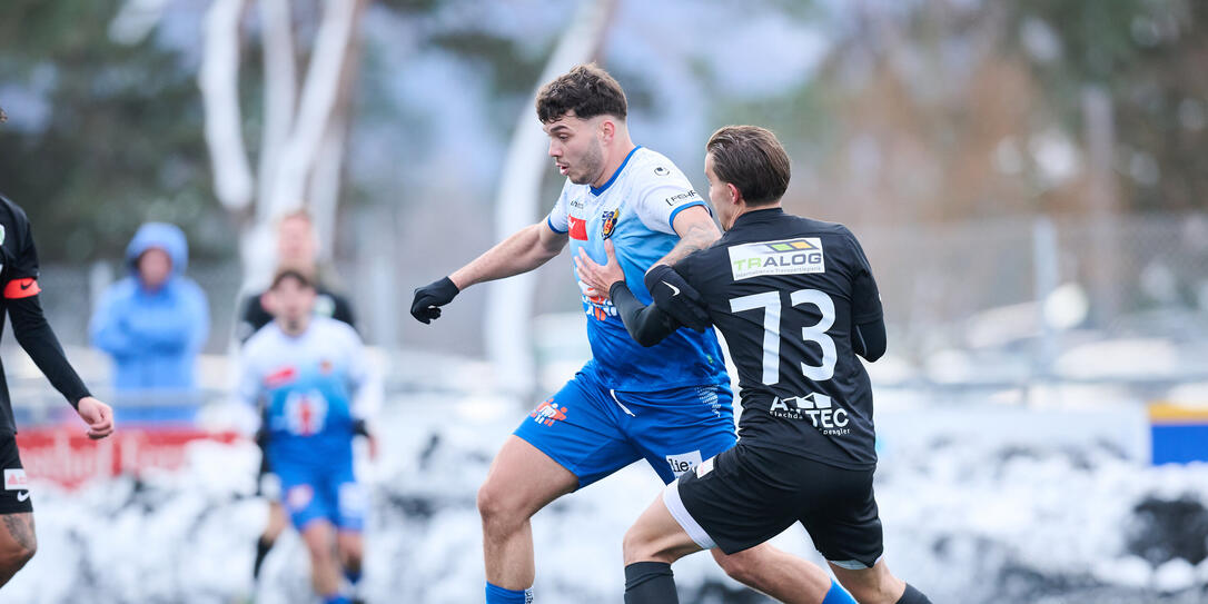 Aleksandar Mladenovic (l.) ist für die USV der Rückhalt in der Offensive.
