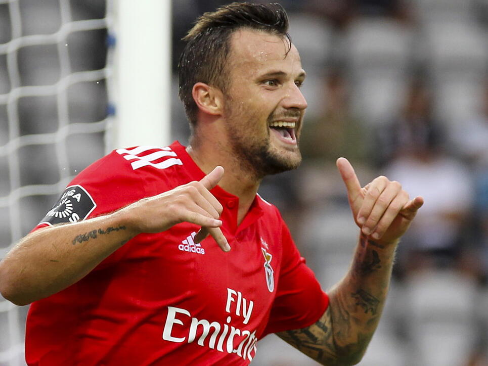 Endlich mal wieder jubeln: Haris Seferovic trifft für Benfica Lissabon