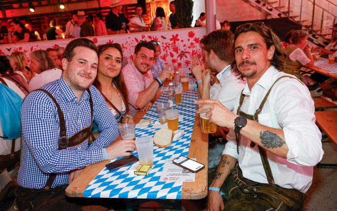 Auftakt zum 77. Verbandsmusikfest mit dem Bayerischen Abend in Vaduz