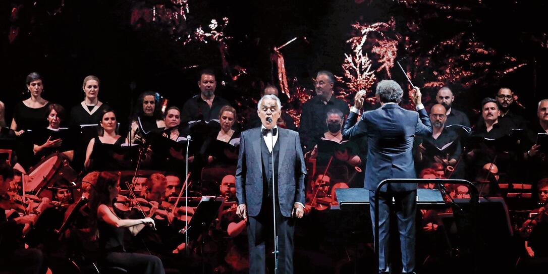 Andrea Bocelli concert in Athens