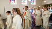 Dankesgottesdienst und Besichtigung des neuen neuen Glockenstuhles in der Theresienkirche in  Schaanwald
