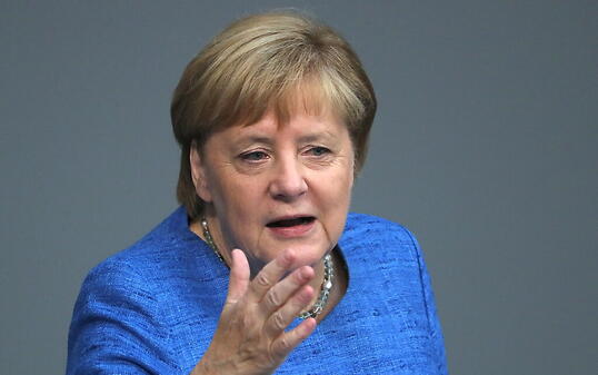 Für die deutsche Kanzlerin Angela Merkel ist der Klimaschutz eine Menschheitsherausforderung.(Archivbild)