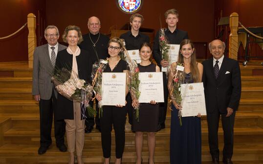 Preisverlehung der Podium Konzerte