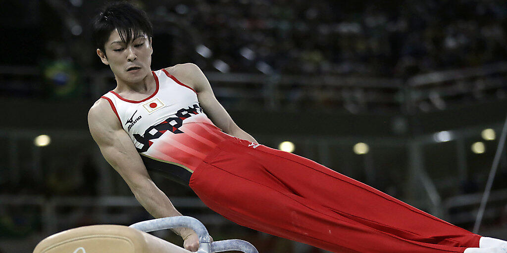 Kohei Uchimura kann sein Können am WM-Mehrkampf nicht zeigen