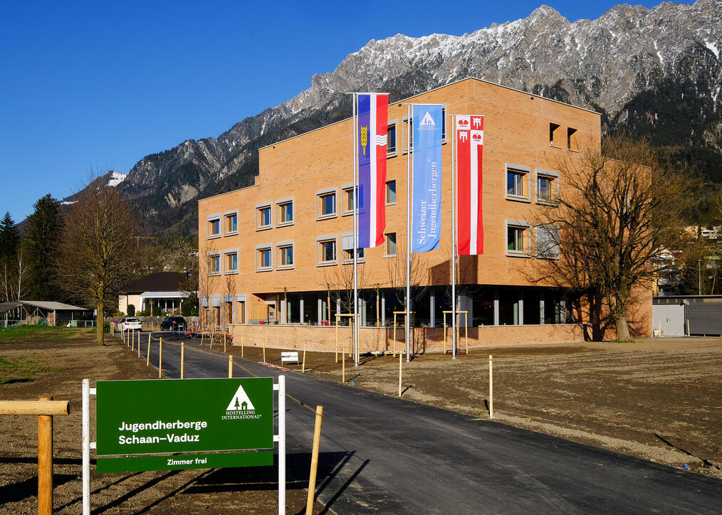 Liechtenstein Schaan Vaduz Neueroeffnung Jugendherberge