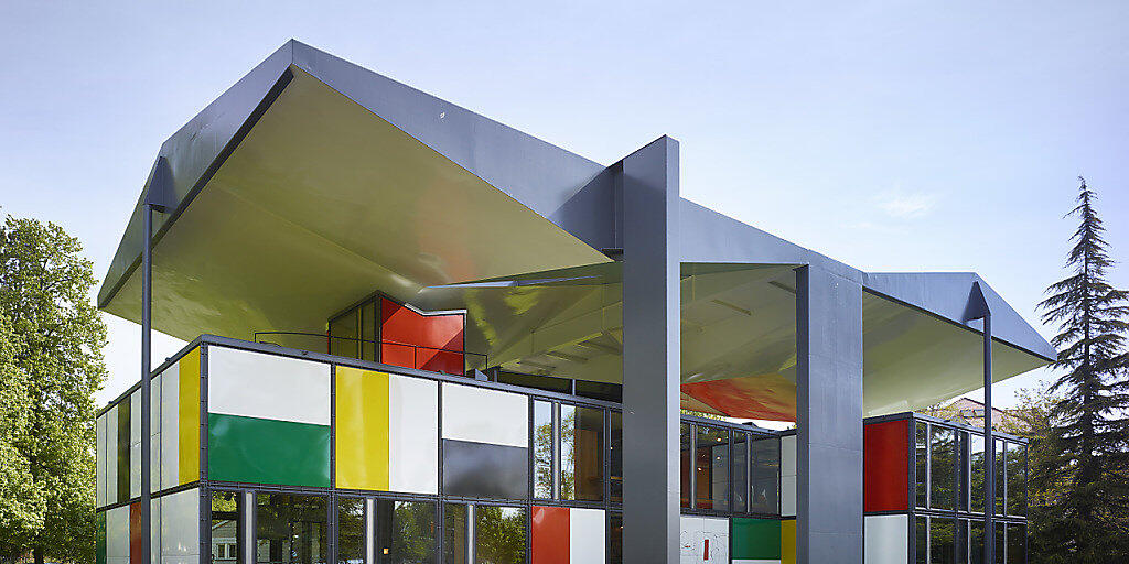 Nach seiner Instandsetzung ist der Pavillon Le Corbusier in Zürich ab Samstag wieder für Besucherinnen und Besucher geöffnet. Nach seiner Instandsetzung ist der Pavillon Le Corbusier in Zürich ab Samstag wieder für Besucherinnen und Besucher geöffnet.