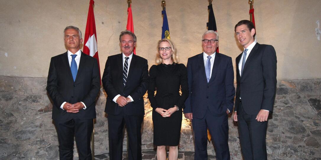 Treffen der deutschsprachigen Aussenminister, am 5./6. August 20