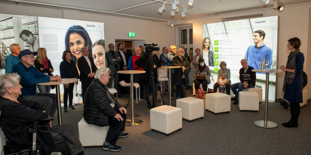 Domus-Vernissage «Ivoclar – a Century of Innovation», Schaan