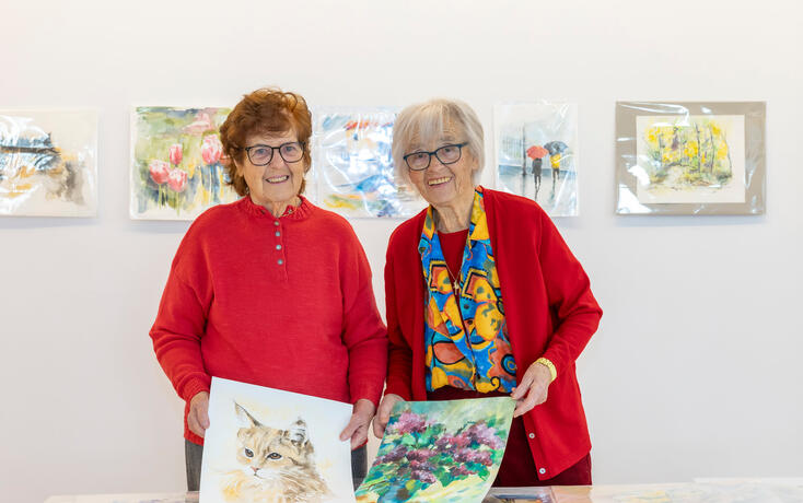 Kunstwerke Charity Verkauf in Schaan