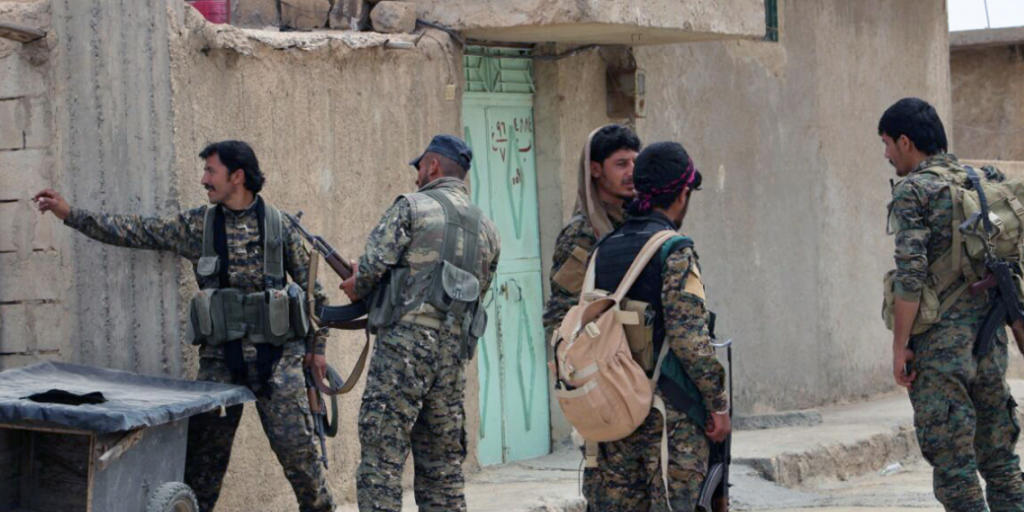 Kämpfer des Rebellenbündnisses SDF im Norden Syriens (Archiv)