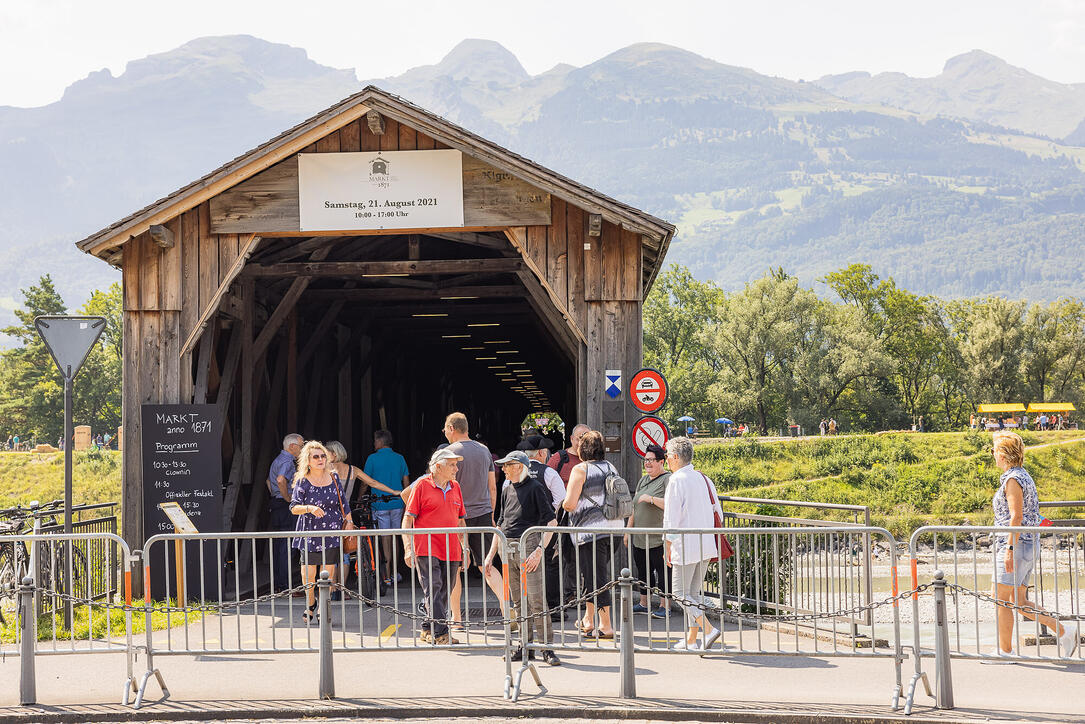 150 Jahre Holzbrücke Vaduz - Sevelen