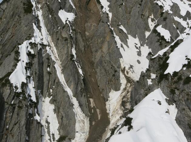 Felssturz am Arlberg Felssturz am Arlberg