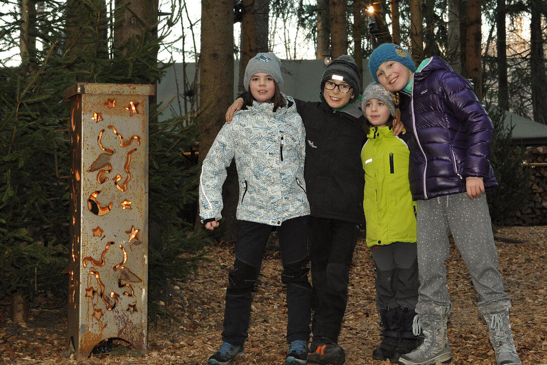 Nikolaus im Wald Schellenberg