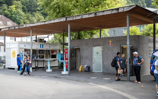 öffentliche WC Anlage im Städtle Vaduz