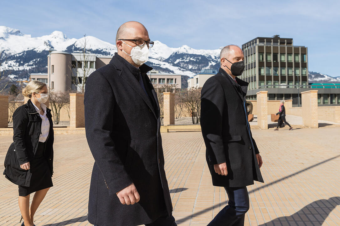 Landtagseröffnung 2021 in Vaduz