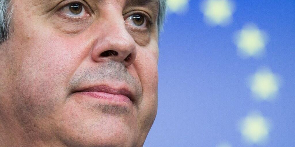 Der Präsident der Eurogruppe Mario Centeno (Bild) hat die Tagung der Finanzminister nach 16stündigen Verhandlungen vertagt. (Archivbild)