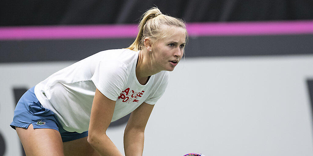 Jil Teichmann feierte zwei Siege an einem Tag und steht in Prag in den Achtelfinals