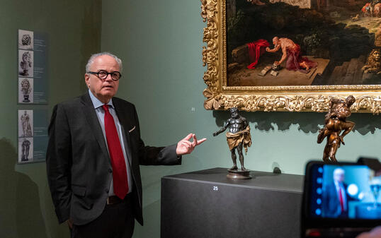 Rundgang Bronzenausstellung im Palais Liechtenstein