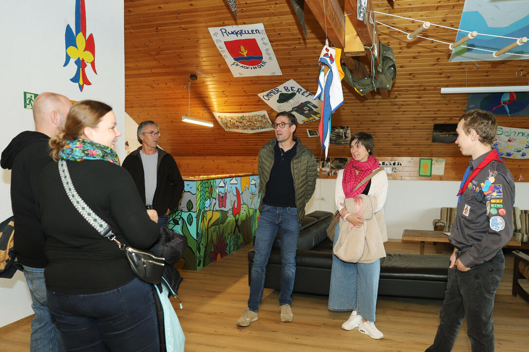 Tag der offenen T&uuml;r im Vereinshaus in Ruggell