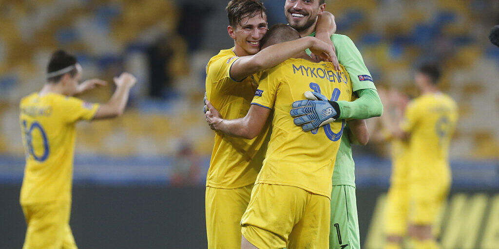 Die Ukrainer kamen auch dank Goalie Georgi Buschtschan zum Heimsieg gegen Spanien