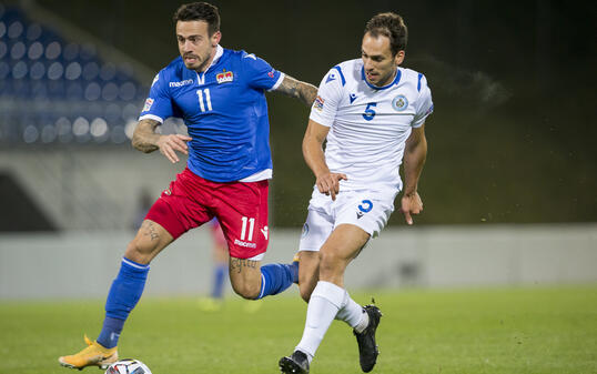 Fussball Nations League, Liechtenstein -  San Marino