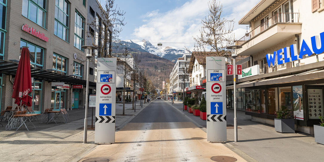 Bahnhofstrasse Buchs