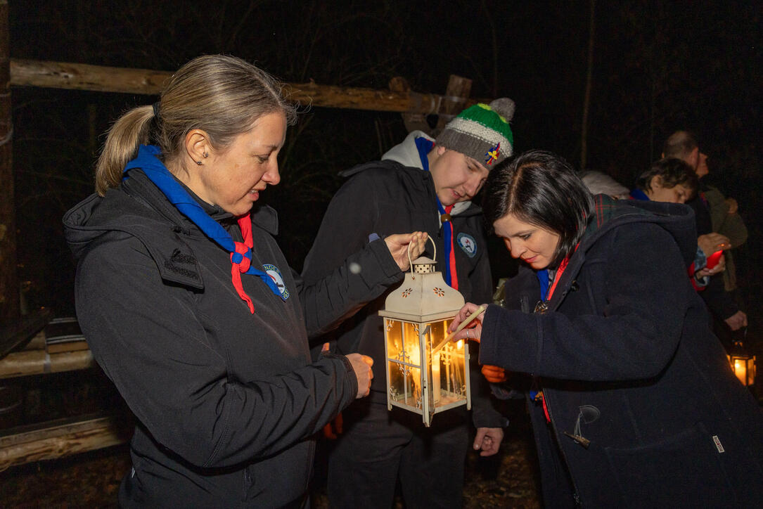 Friedenslicht 2025 in Liechtenstein (17.12.2025)