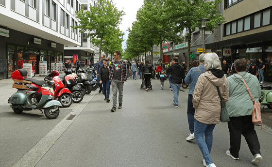 Vespatreff in Buchs
