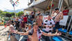 Eintracht Frankfurt Fans im Städtle Vaduz