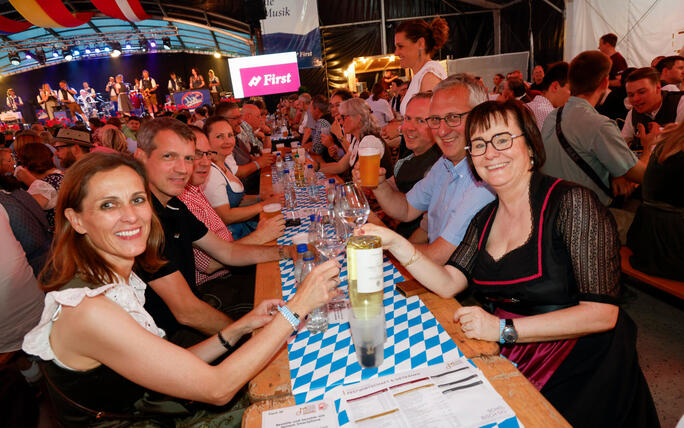Auftakt zum 77. Verbandsmusikfest mit dem Bayerischen Abend in Vaduz