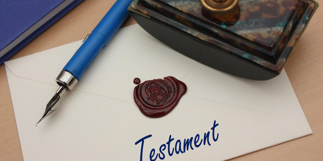 Will - Sealed manuscript