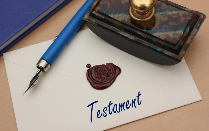 Will - Sealed manuscript