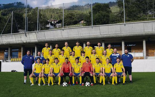 Mannschaftsfoto FC Triesenberg 1