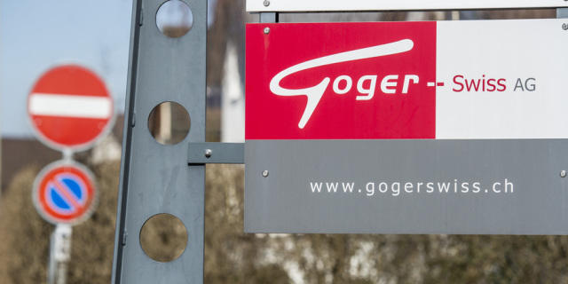 Das Logo der Trockenbau Firma Goger Swiss AG in Dietlikon
