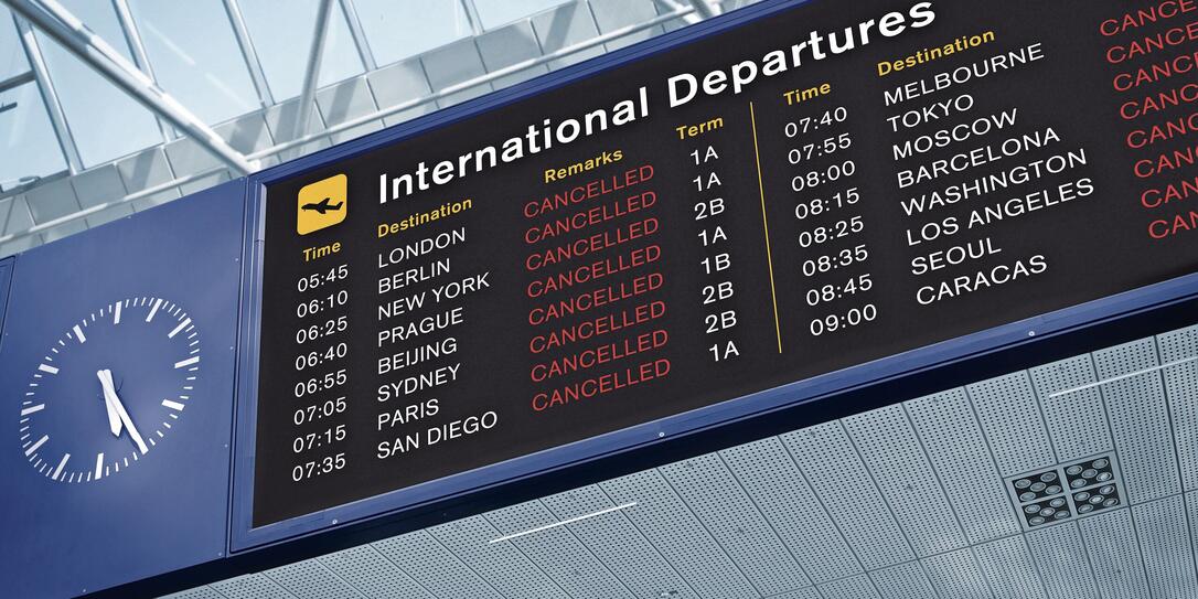 All Flights Cancelled All Flights Cancelled
